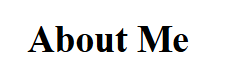 HTML Comment Example Screenshot