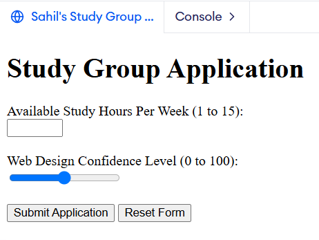 Sahil Day 13 Browser Preview
