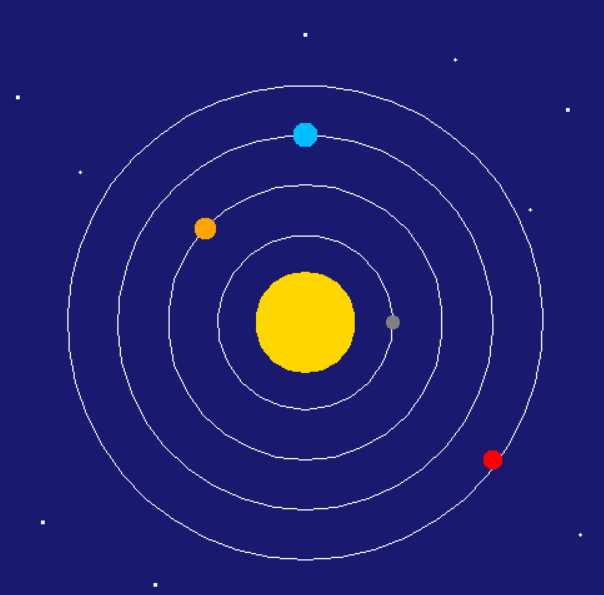 Turtle Solar System Image